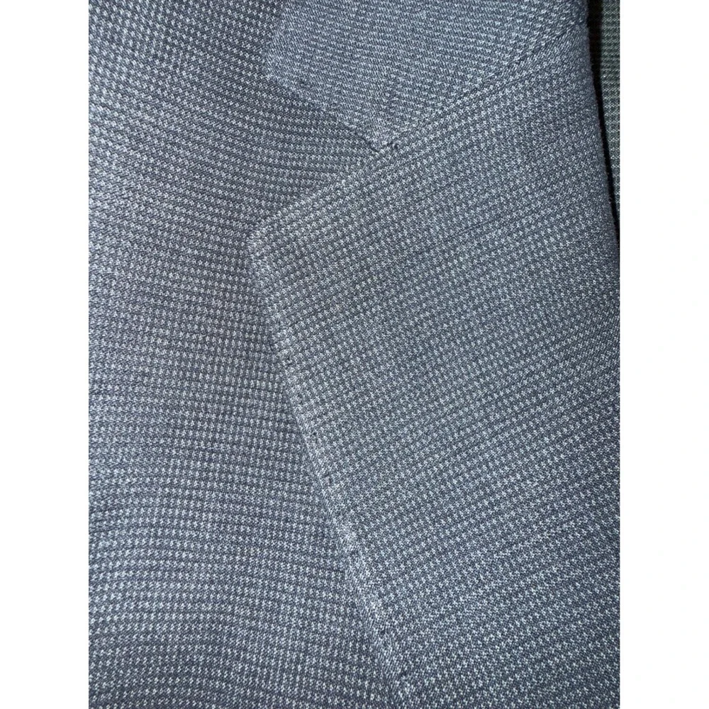 Mens Pino Porto Tailored Fit Micro Check Two-Button Black/Charcoal Grey Size 44